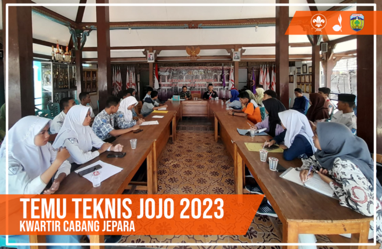 Kwartir Cabang Jepara Selenggarakan Technical Meeting JOJO 2023